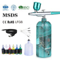 Replaceable Battery Portable Auto Mini Air Brush Gun for Art Cake Nail Model Painting Tattoo Manicure
