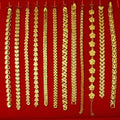 Hot Sale Dubai  Gold Jewelry  Plated 18K  24K Gold Plated Stall Bracelet Women Gold Filled Jewelry