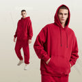 EH-019 Luxury Oversized Hoodie for Men Heavy 400gsm French Terry Plus Size Boxy Hoodies for Man