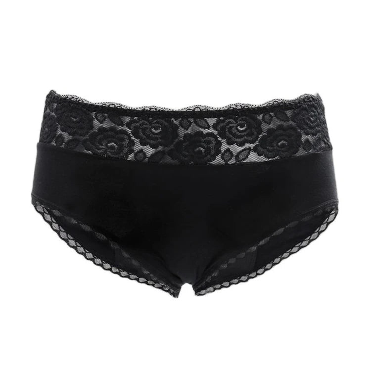 Ladies Cotton Menstrual Panties Period Breathable Fast Absorbent Women's Lingerie High Waist Girls Incontinence Underwear Undies