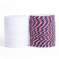 5mm Natural Cotton Rope Twisted Cord DIY Macrame Decor Custom Length for Shoes Bags Packaging Garments