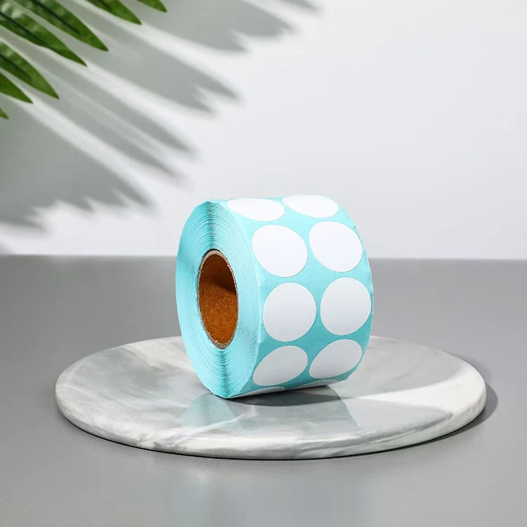 Printing Logo Label Stickers Self Adhesive Vinyl Round Waterproof Paper Custom Packaging Labels Roll Sticker Label