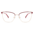 Hot Selling Retro Frames Glasses Custom Logo Optical Metal Eyewear Women Eyeglasses