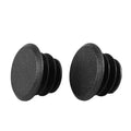 Rubber Handlebar End Plugs for MTB Bicycle - Black Bike Handle Bar Grip Caps for Mountain Bike Accessories