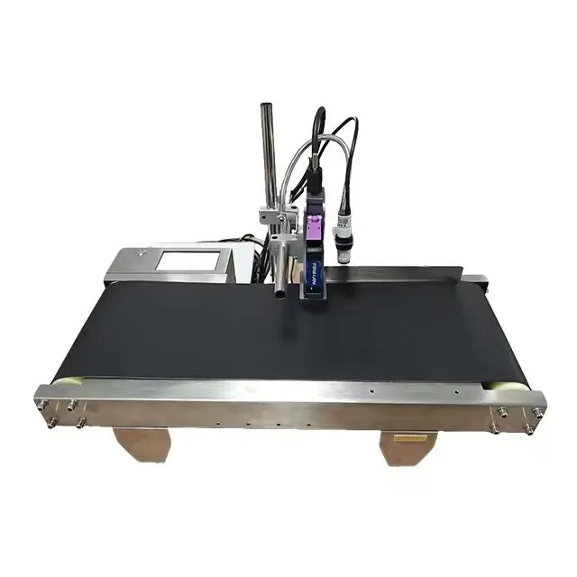 Mini Conveyor Belt with Tij Printer Small Portable Conveyor Belt