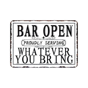 Wholesale Custom Logo Metal Sign 20 X 14 Letter Element Personalized Paint Printed Tin Plaque China Factory No Minimum Order
