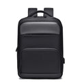 Customized Logo Business Backpack for Men Waterproof Portable Laptop Bag USB Port Oxford Polyester Lining Material Zipper