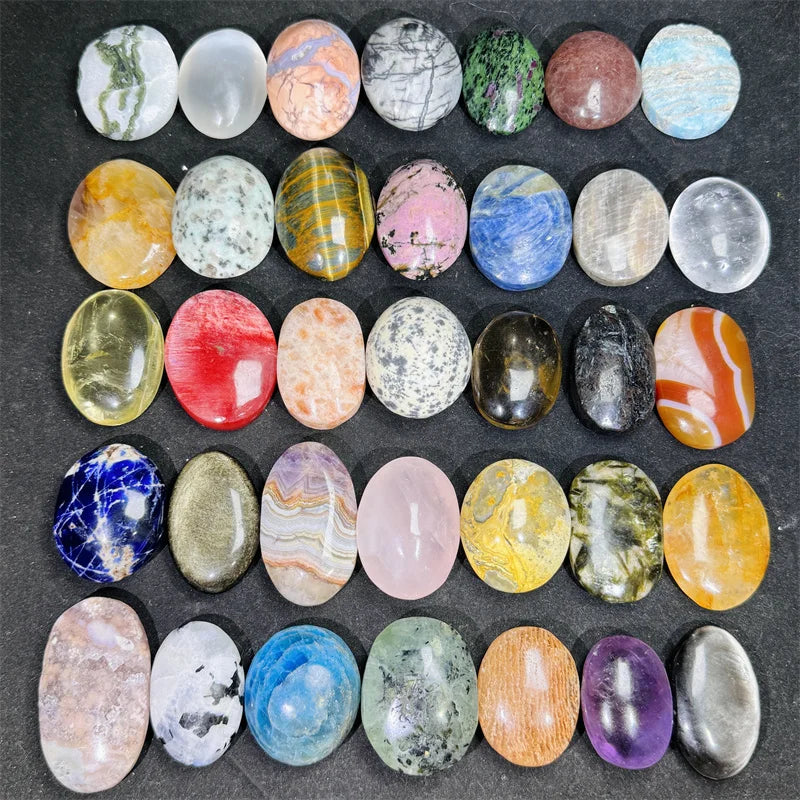 Wholesale Natural Crystal Polishing Amethyst Healing Gemstone Quartz Palm Stone for Sale