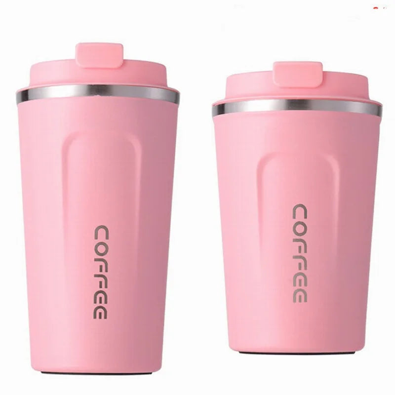 380 ml 510 ml Insulated Travel Mugs Stainless Steel Coffee Cups with Lid BPA Free Insulated Coffee Mugs