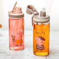 JM Factory Prodcued Wholesale Bpa Free Custom Cute Kids Water Bottle With Straw