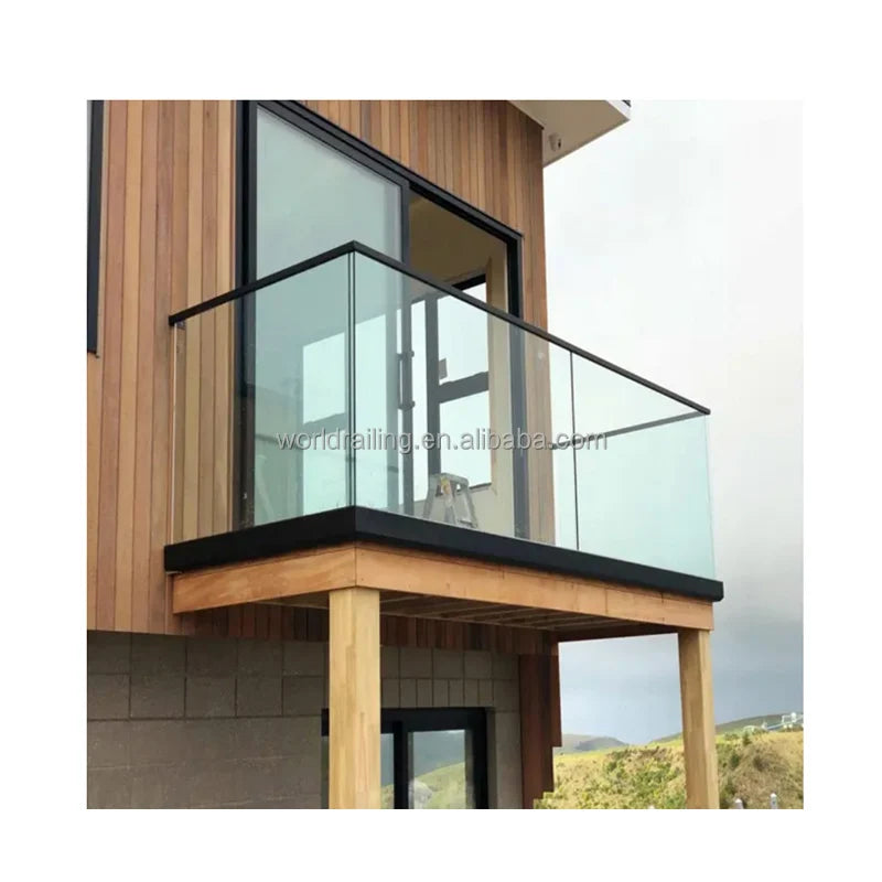 YL METAL 12mm Glass Railing Aluminum U-Channel Profiles Balustrade System U Channel