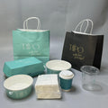 Wholesale Brown Kraft Paper Bags Accept Custom Printing Stock Gift Bag Fast Food Take Away Twisted Handle Shopping Bag