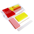 USA Free Shipping 800Sets/Carton Professional Nail Care 4 Pcs Manicure Pedicure Kit Set for Nail Beauty Salon