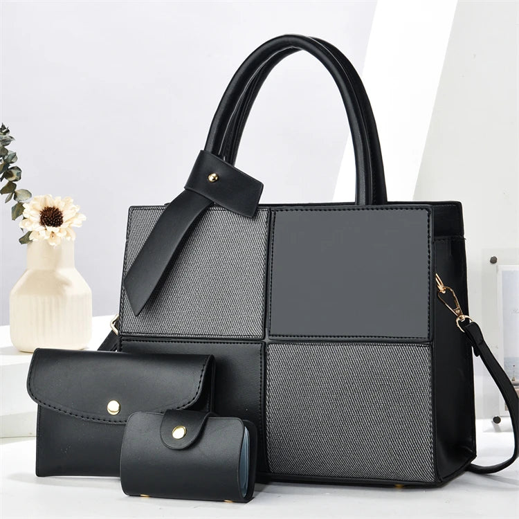 2025 Trendy Elegant Designer New Quality Female Pu Leather Tote Ladies Crossbody Hand Bags Handbag Luxury for Women Wholesale