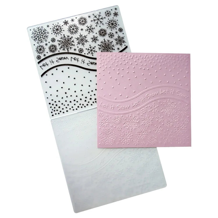 Cheap Hot Sale Customized Plastic Embossing Folder for Diy Crafting Fashion Embossing Folder