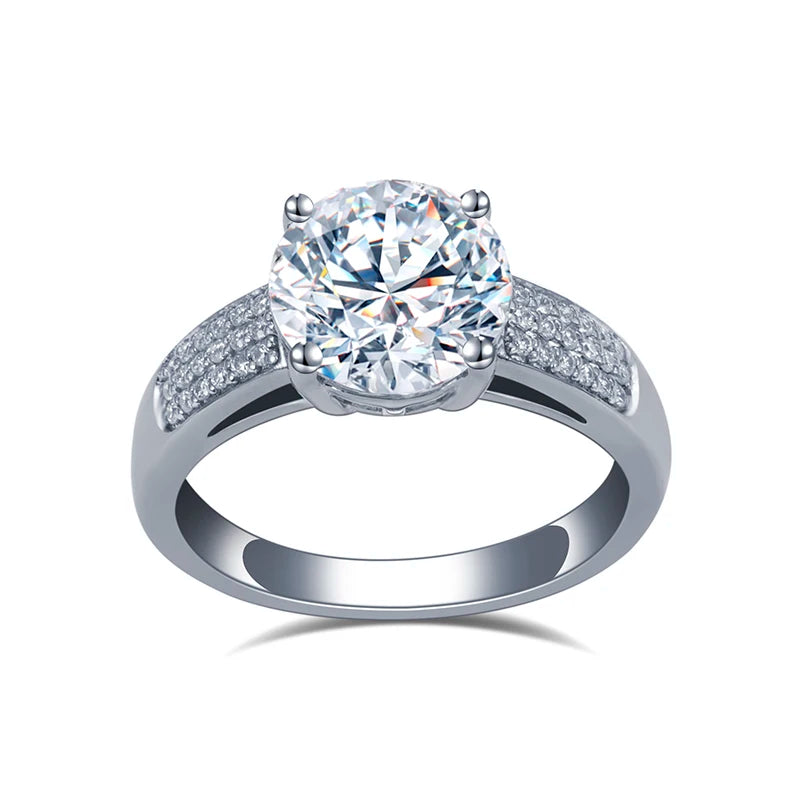 MSR-1175 14K Gold Wedding Engagement Rings  3.3ct Lab Grown Diamond Jewelry Women's Diamond Wedding Jewelry Rings