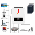 Sunboost 6.2KW On/Off Grid Hybrid Inverter 48V 6.2kw 220V Solar Storage Hybrid Inverter 6.2kw Hybrid Solar Inverter