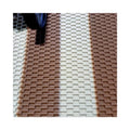 Eco-Friendly Anti slip Waterproof PVC Lock Mat PVC Chain Roll Mat Double Color Floor