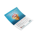 KEYEE-W Brochure Printing Adhesive Flyer Pamphlet Holder Leaflet Service A5 Laminated Leaflets Flyers