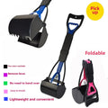 Factory Direct Supply Simple Style Long Handle Plastic Pet Toilet Picker Eco-Friendly Dog Poop Bag Clip Pet Cleaning Supplies