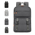 Large Capacity Waterproof Nylon  Men Outdoor Sport College Student School Bag 17.3 Inch Laptop Backpack with logo