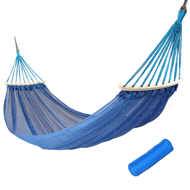 HA-012 Outdoor Camping Hammock Portable Folding Double Swing Hammock