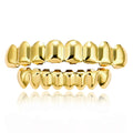 Popular Portable Magic Orthodontic Copper 18K Gold Plated Body Jewelry Dental Teeth Braces for Engagement Wedding Party Gift