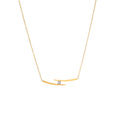 Nabest Stainless Steel Pave CZ Charm Choker Jewelry Women Gold Plated New Design Minimalist Pendant Necklace