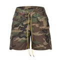 Hot Sale African American Camo Shorts Camo 5 Inch Track Shorts Camo Shorts Men's Camouflage Shorts for Men