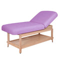 Beauty Salon Wooden Massage Table Spa Bed Folding Table Facial Portable Massage Bed