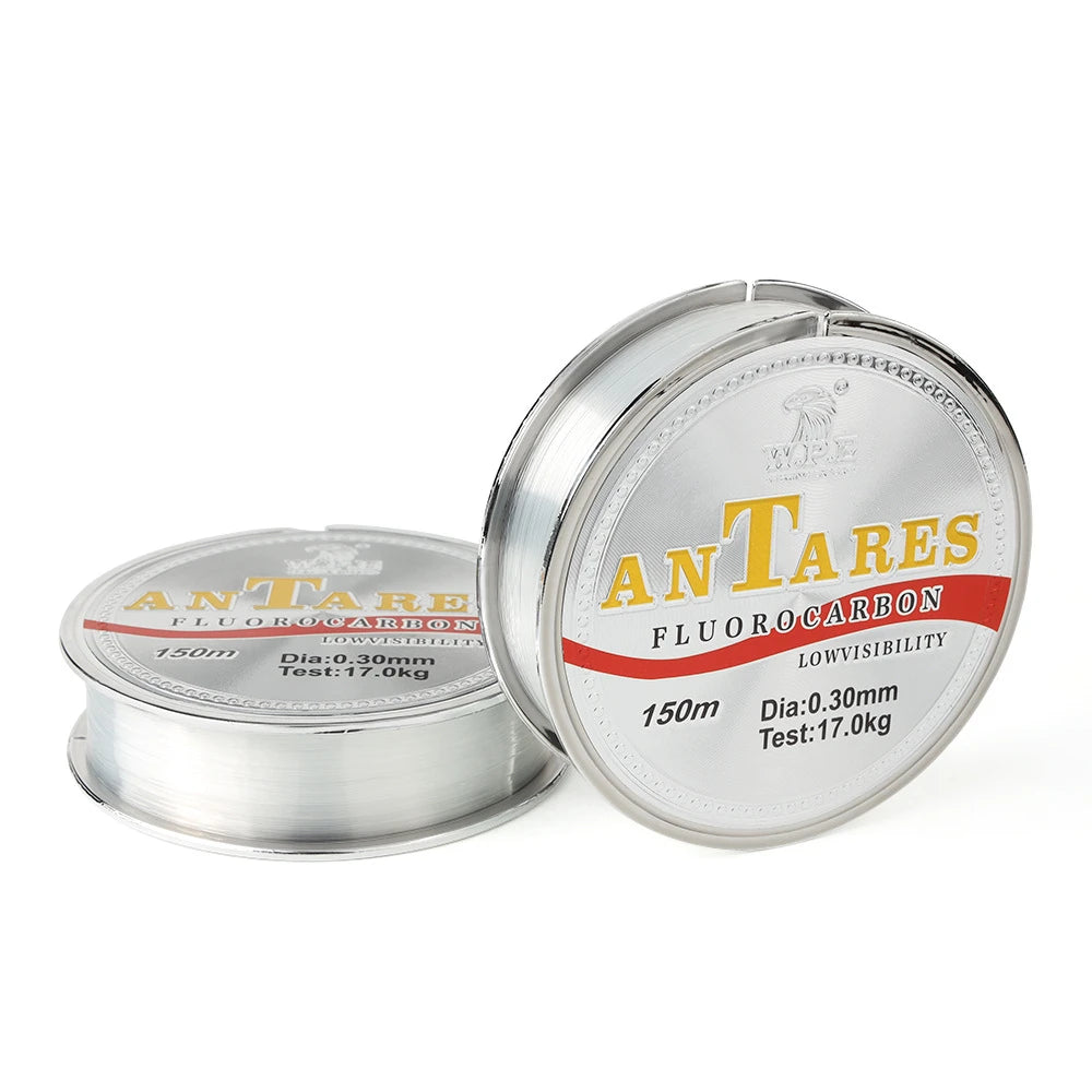 Manufacturer Wholesale 150m Super Strong Carbon Fiber Fishing Line Transparent Fluorocarbon Monofilament Line