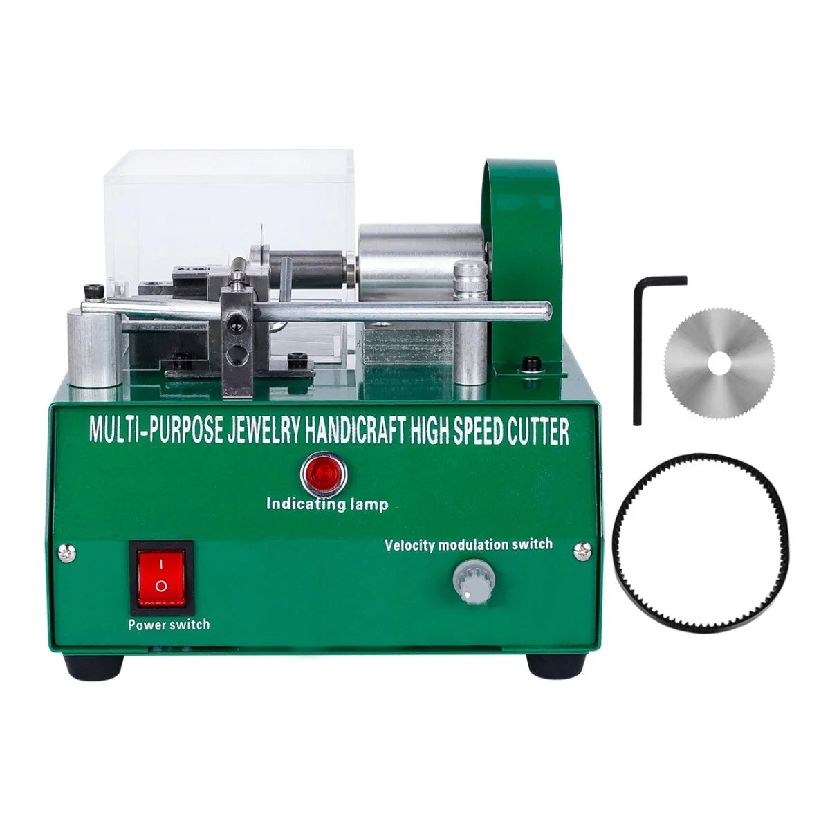 Factory Guaranteed Quality Metal Wire Cutting Tools Equipment 6800rpm Cutter Jewelry Multipurpose Diamond Gem Cutting Machine