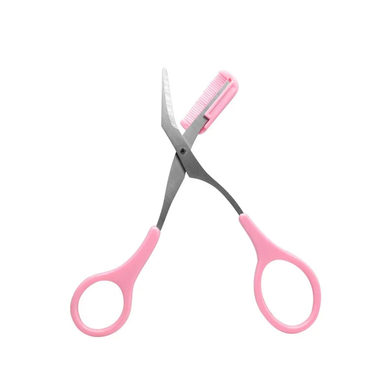 Tamax MP020 Eyebrow Trimmer Scissors with Comb for Women-Commercial & Home Use Makeup Tool