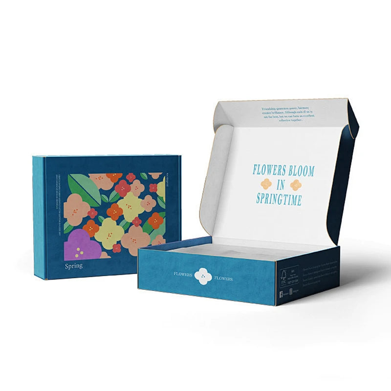 Luxury Custom Logo Cardboard Gift Mailing Airplane Box Corrugated Paper Packing Shipping Boxes Mail Mailer Shoe Box