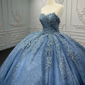 7576-B Custom New Arrival Lace Floral Maxi Formal Party  Evening Dress Prom Bridal Gowns