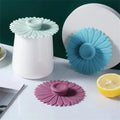 Silicone Dust-proof Cup Lid for Tea Cups & Saucers Kitchen Dining Drinkware with Cover Lid for Giveaways