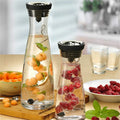 Modern High Borosilicate Thickened Heat-Resistant Glass Tea Kettle Large Capacity Household Juice Cold Water Jug Artificially