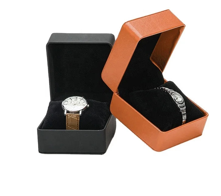 Factory in Stock High-end PU Leather Watch Box Watch Gift Box Watch Jewelry Box