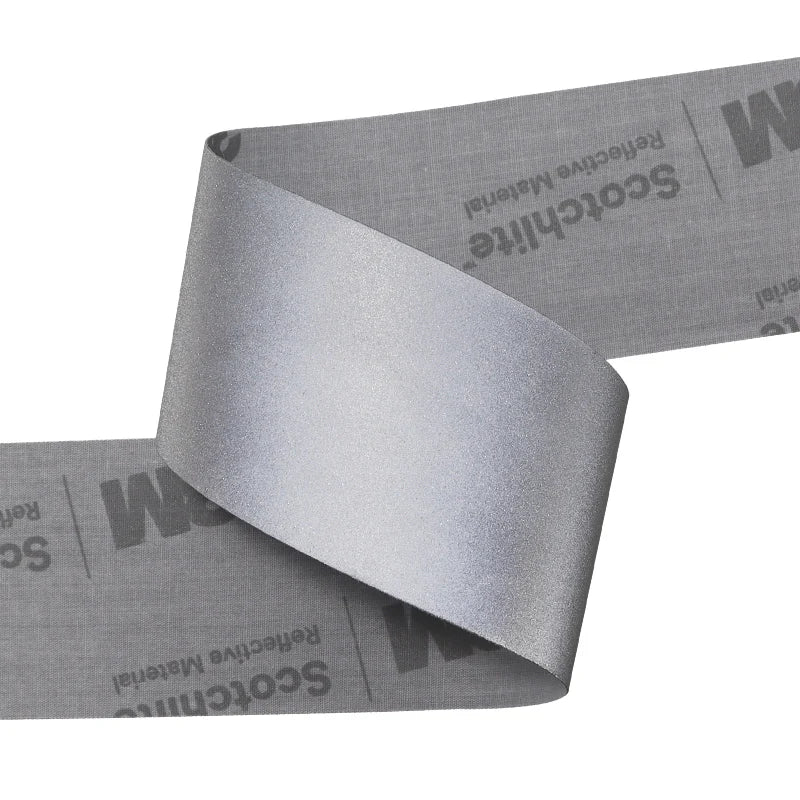 8906 High Visibility 3M Reflective Tape Silver 500cd/lx.m2 Waterproof Washable ANSI107 EN20471 Certified for Uniforms