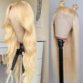 613 Blonde Lace Wigs Raw Virgin Human Hair Lace Front Wig for Black Women Peruvian 13x4 Lace Closure Frontal Wig