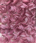 Rose Tulle Net Haute Ruffles Cake Dress Fancy Mesh Net Lace Fabric