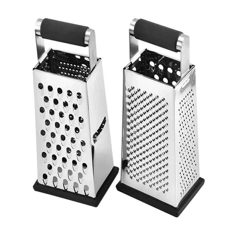 Heavy Four Sides Manual Fruit Peeling Grater Cheese Ginger Storage Peelers for Kitchen Cooking