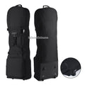Foldable Padded Golf Travel Bag Golf Carry Bag Cart Bag with Wheels for Golf Gear Transportation