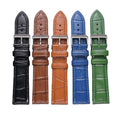 LAIHE Luxury Custom Crocodile & Cowhide Genuine Leather Watch Band New Arrival 20mm 22mm 24mm Classic Vintage Charm at an Price