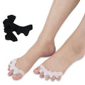 Wholesale Gel Toe Spreader 5 Toe Separator Yoga Toe Separator Silicone Black