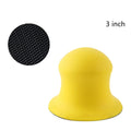 3 Inch 4 Inch Hook and Loop Hand Sanding Block Hat Shape Sanding Pad Hook Backing Plate for Sanders or Polishers