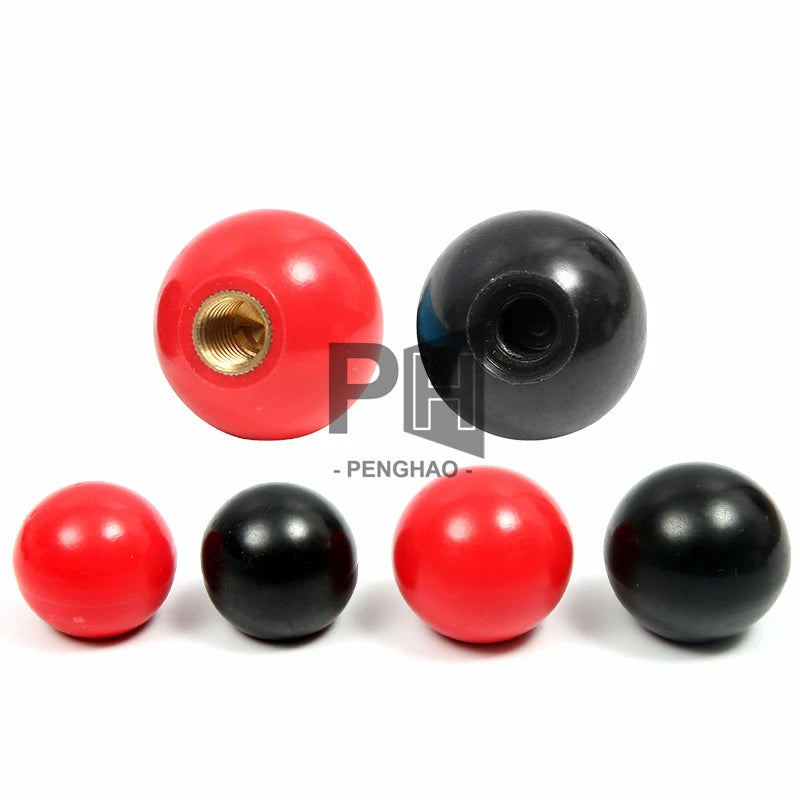 M6 M8 M10 M12 M16 Thread Bakelite Core Machine Tool Replacement Ball Lever Knob Bakelite Handle Ball Clamping Ball Head Nut