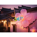 Customized Event Stage Decoration Led Lighted Flower Inflatable Product for Sale