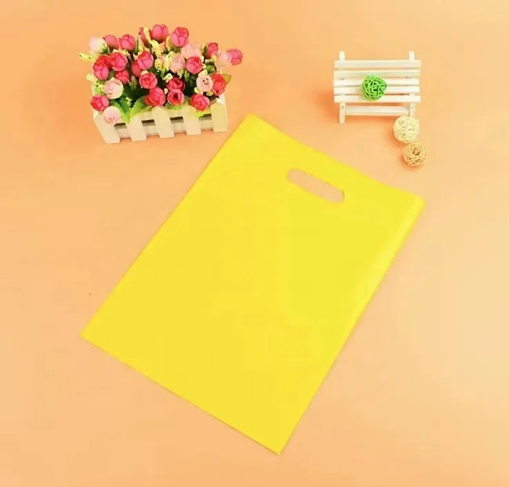 2026 Clear Plastic Jewelry ClothesPackaging Bag Designer Poly Shopping Bags with Hole Handles for Socks Shoes