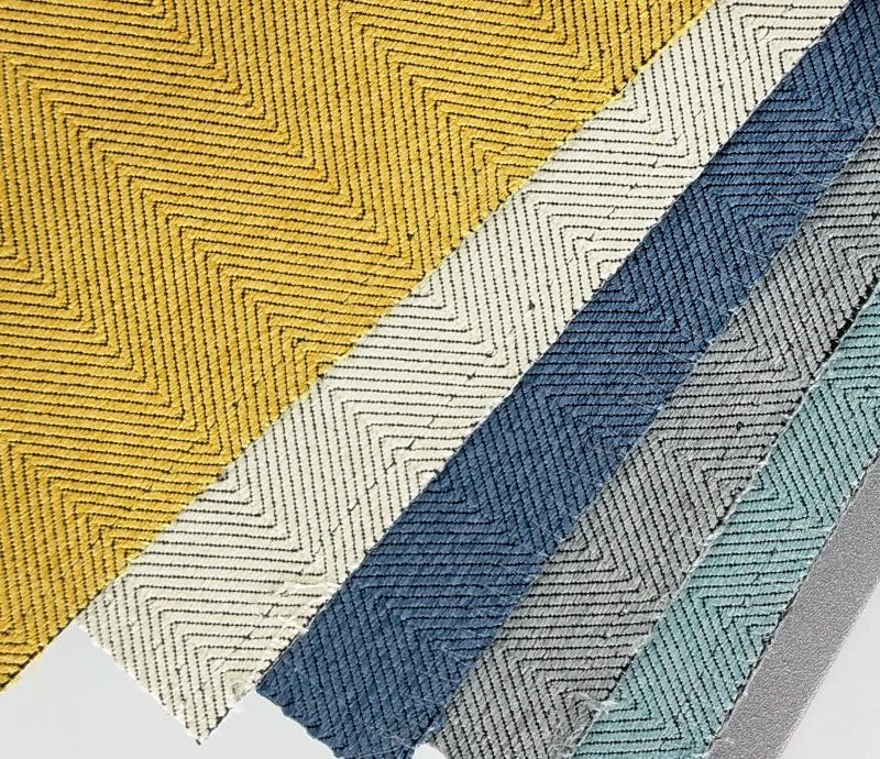 2.8M Wide Linen Tablecloth Car Cover Sofa Fabric Herringbone Pattern Full Blackout Cotton and Linen Curtain Fabric